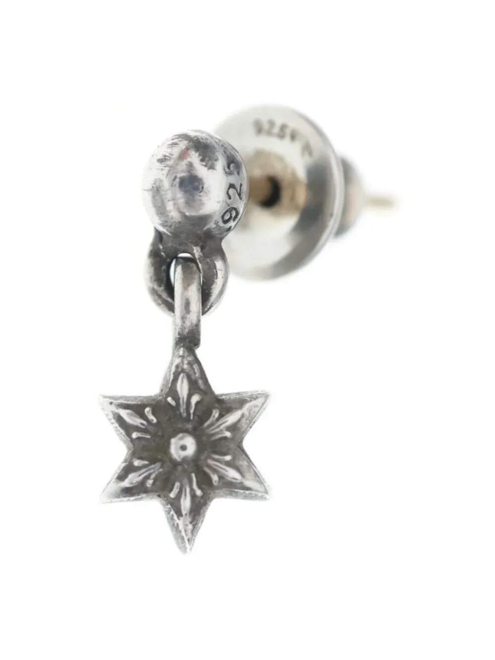 Chrome Hearts Tny Str Drp 1 Thailandnice Tar Dropearrings Silver Earring